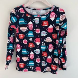 Size 5 Carter’s Holiday Hot Cocoa 2-piece Pajama Set